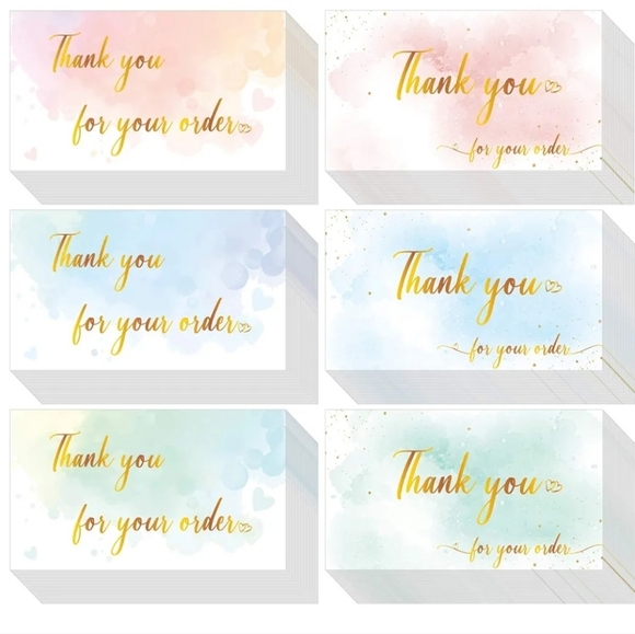 BuyNow✨️60 Thank You Cards Set - Picture 3 of 5